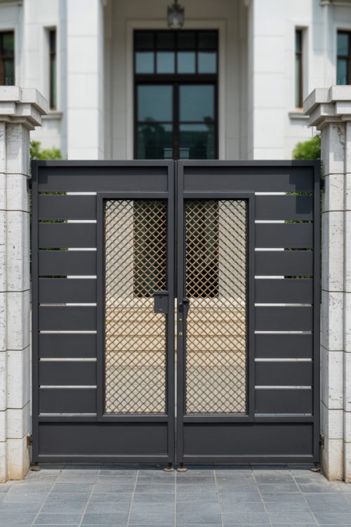 stylish-black-gate-luxurious-home